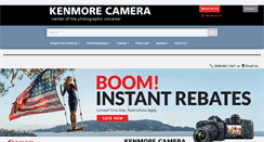 Desktop Screenshot of kenmorecamera.com